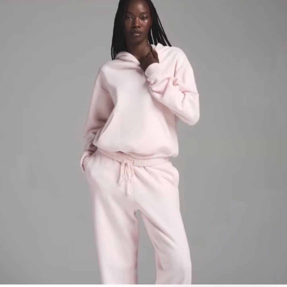 SKIMS Light Pink Cozy Hoodie